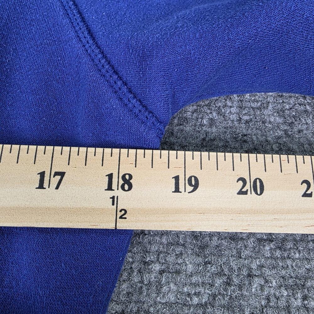 Chicago Cubs Hoodie Womens Small Blue MLB Baseball 2016 World Series Thumb Holes - Picture 5 of 16
